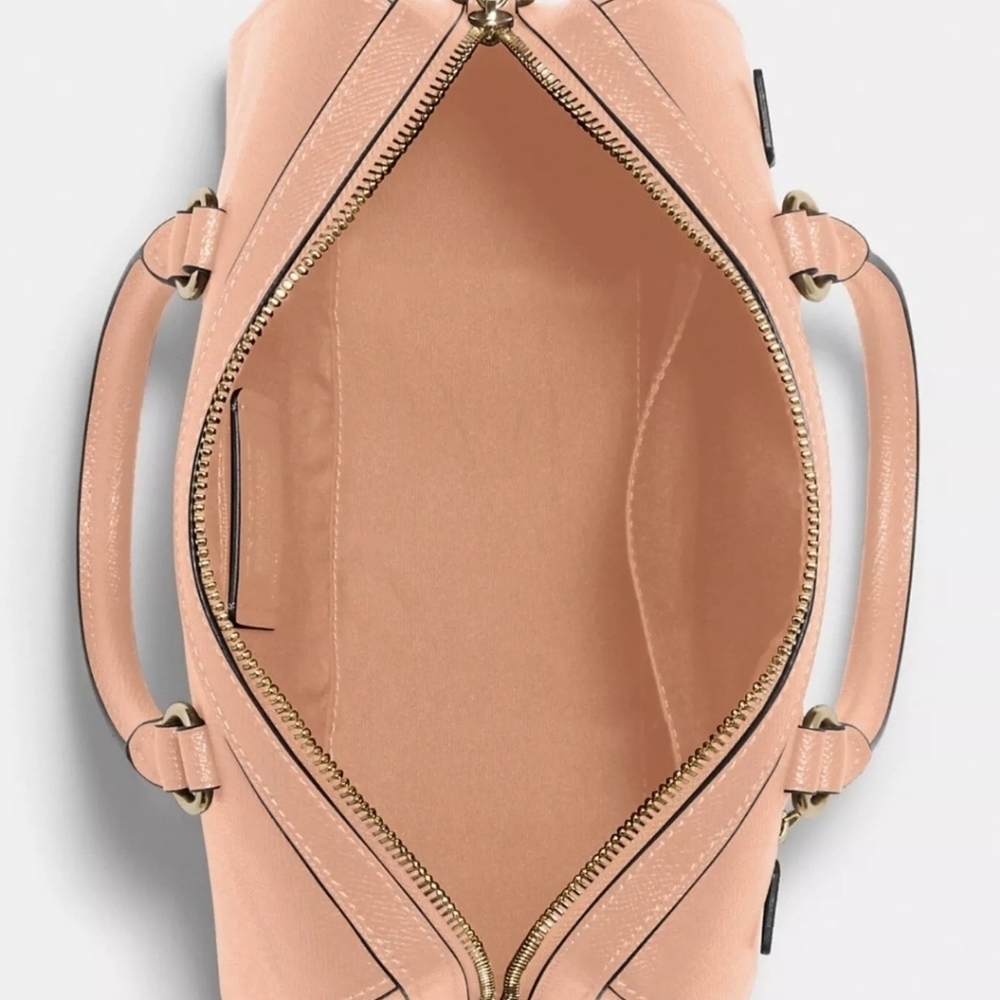 💛🔹️COACH🔹️ Women's Leather Rowan Satchel Handbag Color:  Faded Blush  NWOT - Picture 6 of 11